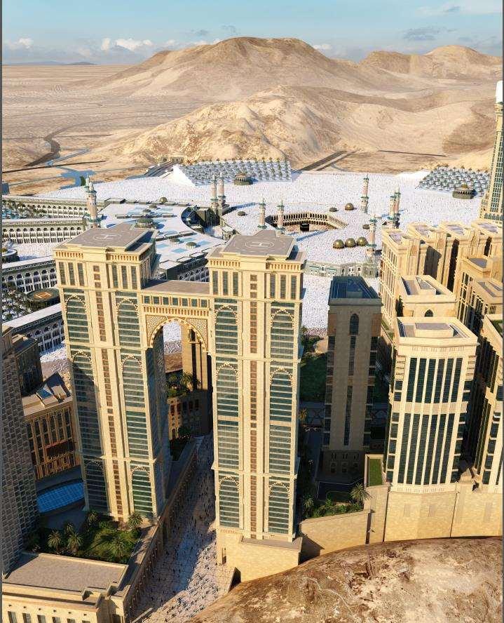 Address Jabal Omar Makkah Aparthotel Mekka Exteriör bild The complex in 2007