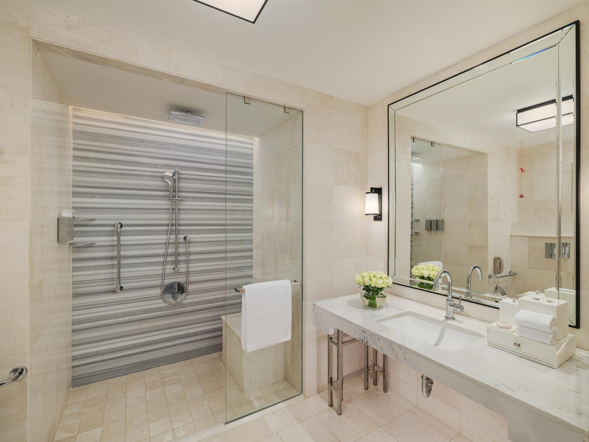 Address Jabal Omar Makkah Aparthotel Mekka Exteriör bild Bathroom